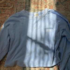 Light blue offline aerie shirt